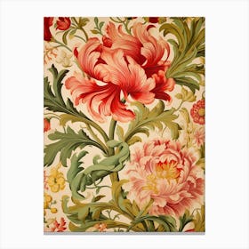 Floral Wallpaper 323 Canvas Print