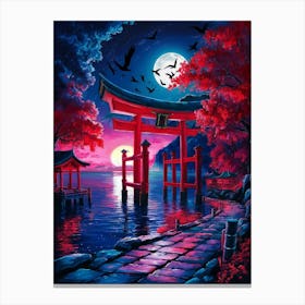 Japanese Tori Gate 1 Canvas Print