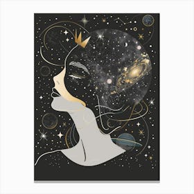 Stella And The Crown Canvas Print