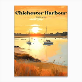 Chichester Harbour England Tranquil Nature Modern Travel Art Canvas Print