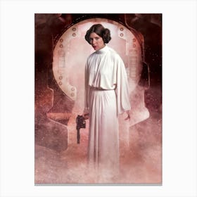 Princess Leia 1 Canvas Print