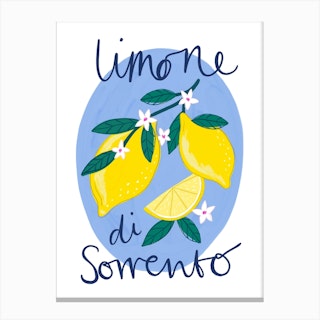 Limone Di Sorrento Canvas Print