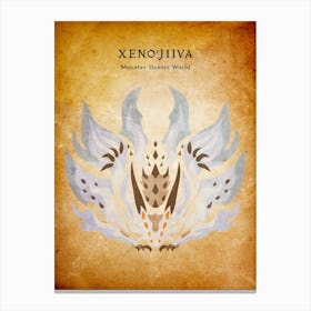 Xeno Jiiva Vintage Canvas Print