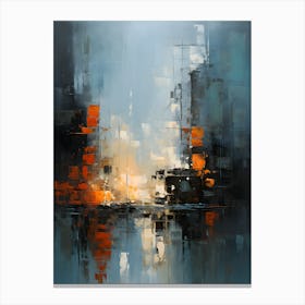 Abstract Cityscape 1 Canvas Print