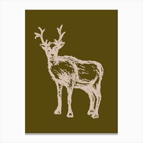 OHDEER Canvas Print