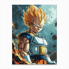 Dragon Ball Z Wallpaper 39 Canvas Print