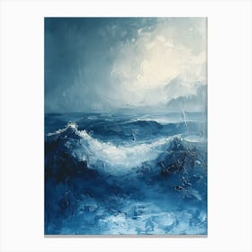 Ocean Waves 1 Canvas Print