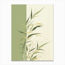 Bamboo Canvas Print