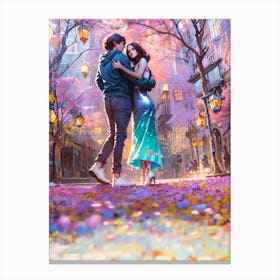 Fairytale Love Story Canvas Print