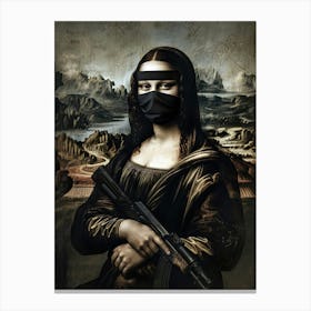 Mona Lisa Robbery Canvas Print