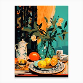 Oranges And Lemons Canvas Print