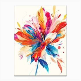 Colorful Flower Canvas Print