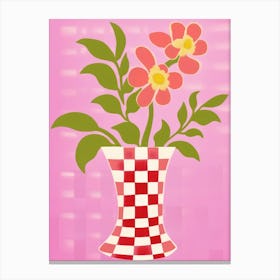 Snapdragon Flower Vase 1 Canvas Print
