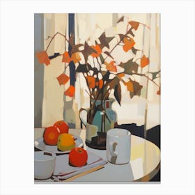 Autumn Kitchen Still Life Painting 5 Canvas Print