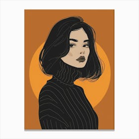 Asian Girl 64 Canvas Print