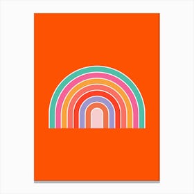 Rainbow Orange 1 Canvas Print