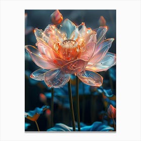 Lotus Flower 53 Canvas Print