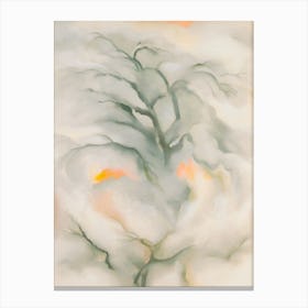 Georgia O'Keeffe - Winter Trees, Abiquiu I Canvas Print