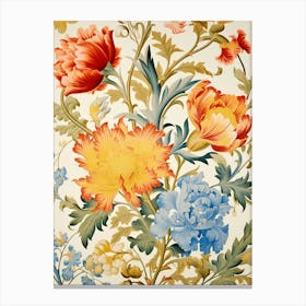 Floral Wallpaper 17 Canvas Print