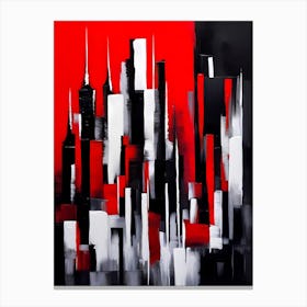 Red City III Canvas Print