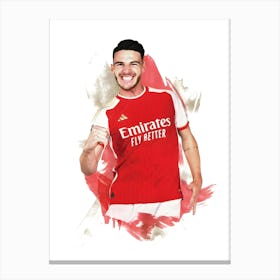 Declan Rice Canvas Print