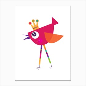 Princess Bird Canvas Print