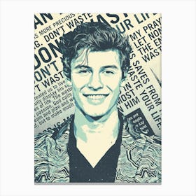 Shawn Mendes Canvas Print