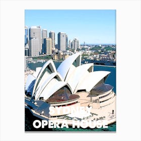 Sydney Opera House, Australia, Theatre, Landmark, Wall Print, Wall Art, Poster, Print, Canvas Print