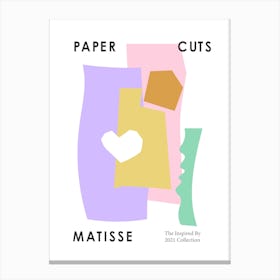 Paper Cuts Matisse 1 Canvas Print