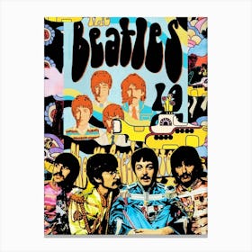 Beatles music band 7 Canvas Print