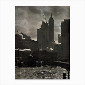 City Of Ambition (1910), Alfred Stieglitz Canvas Print