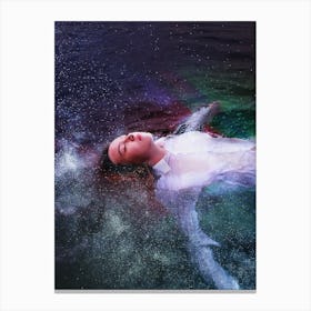 Night Swimming Canvas Print