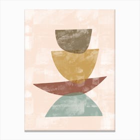 Abstract Bowls Canvas Print