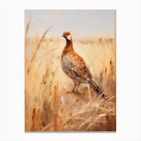 Bird Painting Pheasant 3 Canvas Print