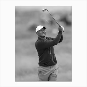 Tiger Woods The 152nd Open Canvas Print