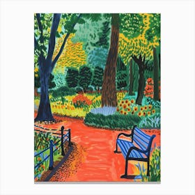 Clapham Common London Parks Garden 3 Painting Canvas Print