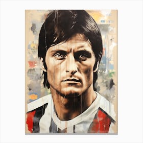 Javier Zanetti (2) Canvas Print