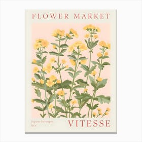 Flower Market 5 Canvas Print