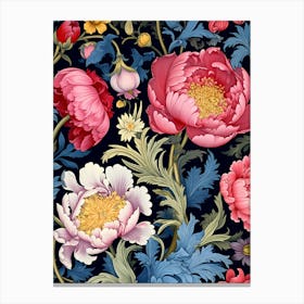 Peonies Canvas Print