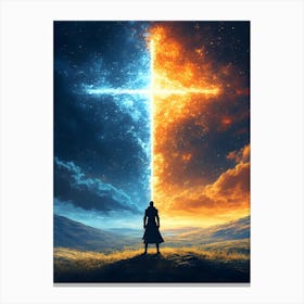 Cross Of Destiny Canvas Print