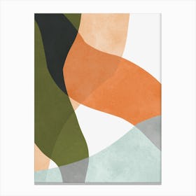 Watercolor expressionism 21 Canvas Print