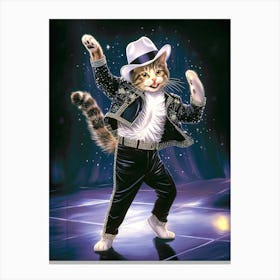 Cat Dancer Canvas Print