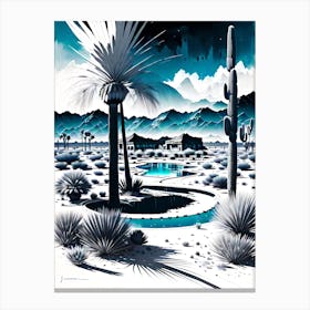'California Desert' Canvas Print