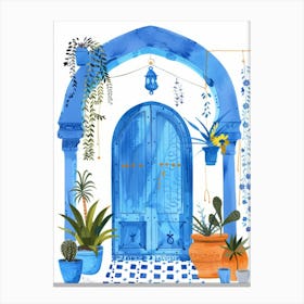 Blue Door 58 Canvas Print