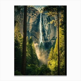 Waterfall Forest (15) Canvas Print