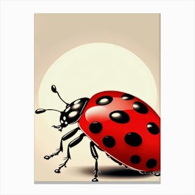 Ladybug Luck Canvas Print