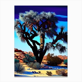 Typical Joshua Tree Nat Viga Style  (9) Canvas Print