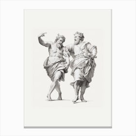 Greek Statue Study Canvas Print