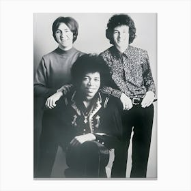 Jimi Hendrix Experience Canvas Print