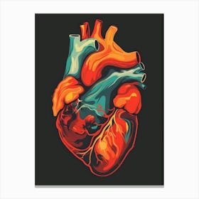 Human Heart 7 Canvas Print